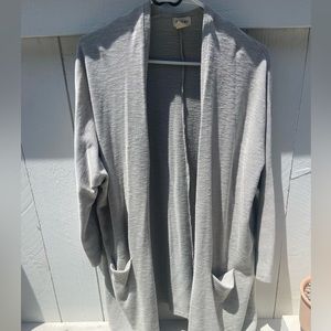 Open front cardigan